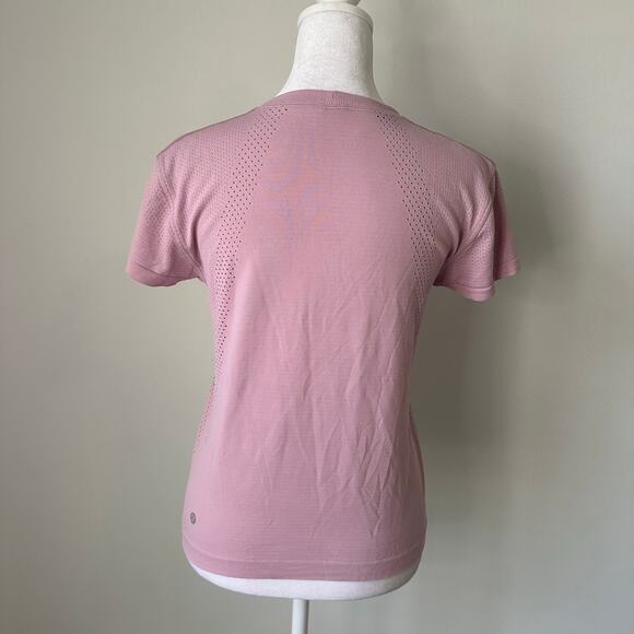 Lululemon Swiftly Tech light pink short-sleeve crewneck tee size 4 - Picture 4 of 11
